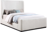 Oliver Boucle Fabric Contemporary Bed