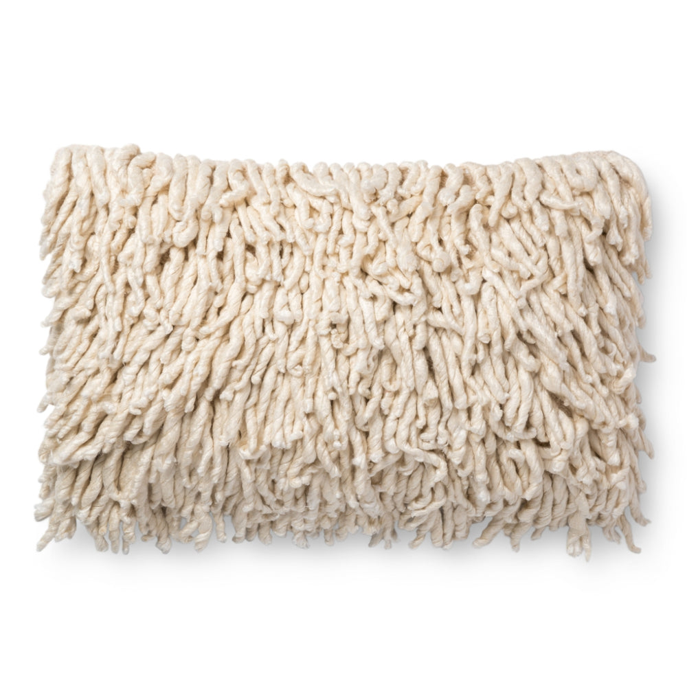 Loloi P0537 Viscose from Bamboo, Cotton Pillow PSETP0537CR00PI15