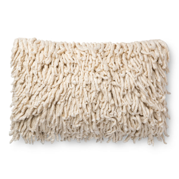 Loloi P0537 Viscose from Bamboo, Cotton Pillow PSETP0537CR00PI15