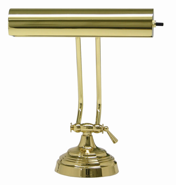 Desk/Piano Lamp 10" in Polished Brass