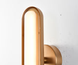 Bethel Brass LED Wall Sconce in Aluminum & Acrylic