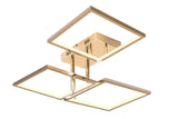 Bethel Gold LED Flush Mount in Stainless Steel & Acrylic