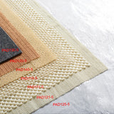 Safavieh Grid Pad POWER LOOMED 21% Polyester - 79% PVC - Pile Height: 125 Mils Rug PAD110-222