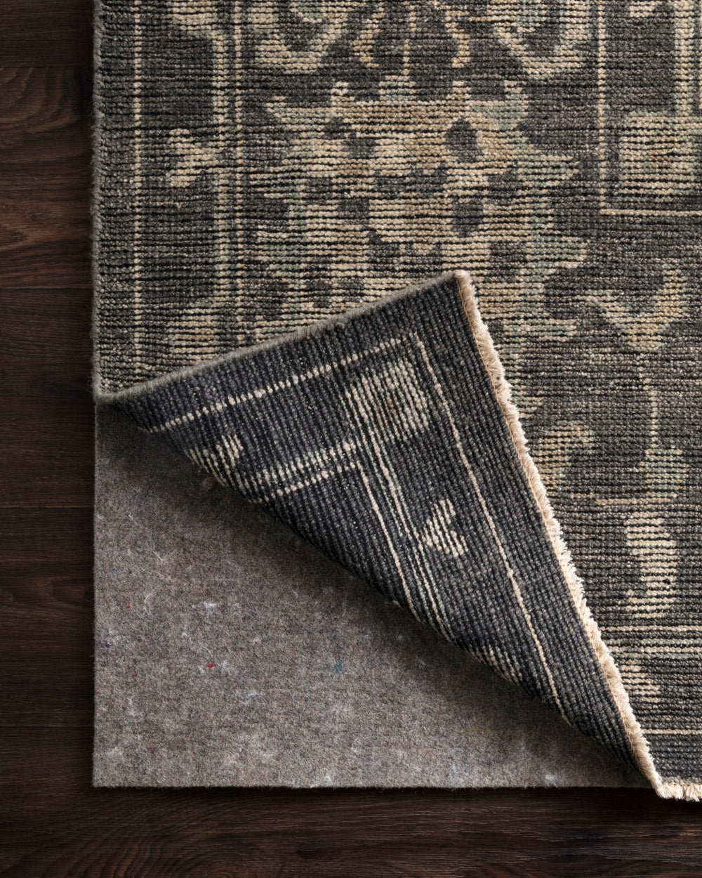 Loloi Dual Grip Felted FPAD1 10% Rubber, 90% Felt Rug Pad Rug PAD4FPAD1GY00C0F0