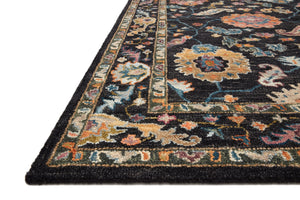 Loloi Padma PMA-01 100% Wool Pile Hooked Transitional Rug PADMPMA-01BLML93D0