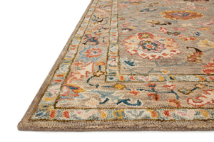 Loloi Padma PMA-01 100% Wool Pile Hooked Transitional Rug PADMPMA-01GYML93D0