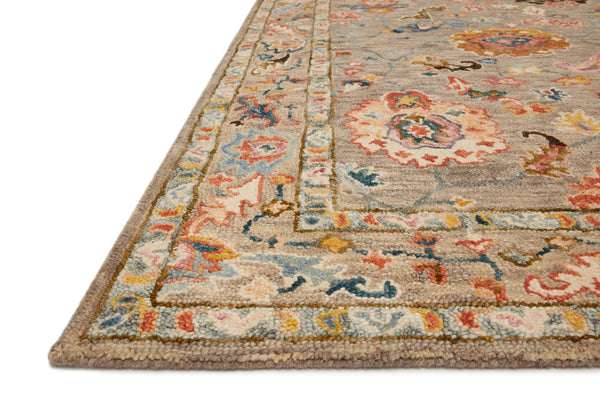 Loloi Padma PMA-01 100% Wool Pile Hooked Transitional Rug PADMPMA-01GYML93D0