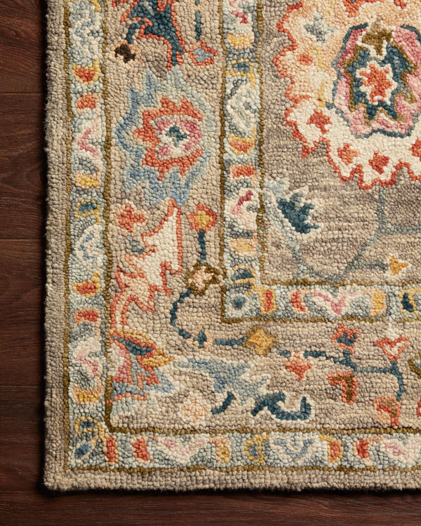 Loloi Padma PMA-01 100% Wool Pile Hooked Transitional Rug PADMPMA-01GYML93D0