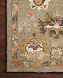 Loloi Padma PMA-02 100% Wool Pile Hooked Transitional Rug PADMPMA-02GYML93D0