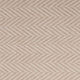 Chandra Rugs Paisley 70% Wool + 30% Polyester Hand-Woven Contemporary Chevron Pattern Rug Tan 9' x 13'