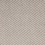 Chandra Rugs Paisley 70% Wool + 30% Polyester Hand-Woven Contemporary Chevron Pattern Rug Grey 9' x 13'