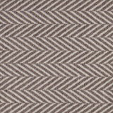 Chandra Rugs Paisley 70% Wool + 30% Polyester Hand-Woven Contemporary Chevron Pattern Rug Taupe 9' x 13'