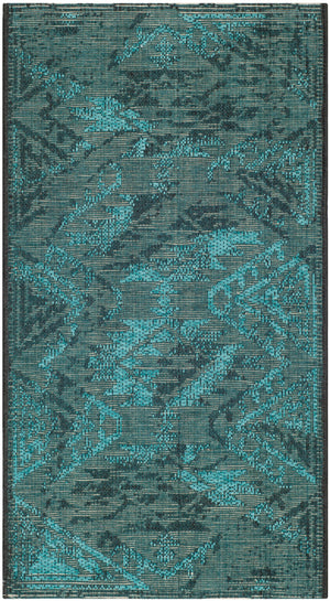 Safavieh Palazzo Power Loomed 35% Polypropylene/27% Jute/25% Acrylic/10% Polyester Traditional Rug PAL122-56C4-4
