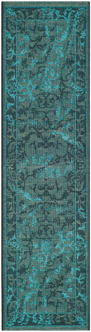 Safavieh Palazzo Power Loomed 35% Polypropylene/27% Jute/25% Acrylic/10% Polyester Traditional Rug PAL127-56C4-3