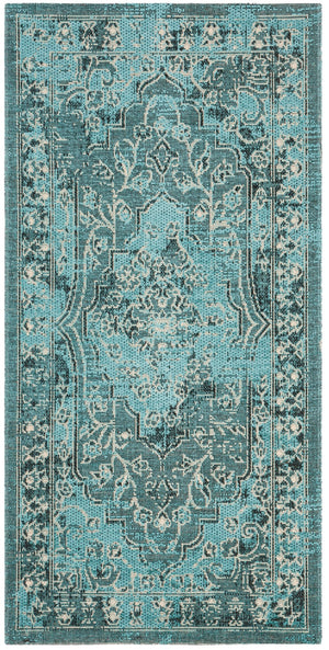 Safavieh Palazzo 128 Power Loomed 35% Polypropylene/27% Jute/25% Acrylic/10% Polyester Traditional Rug PAL128-56C4-4