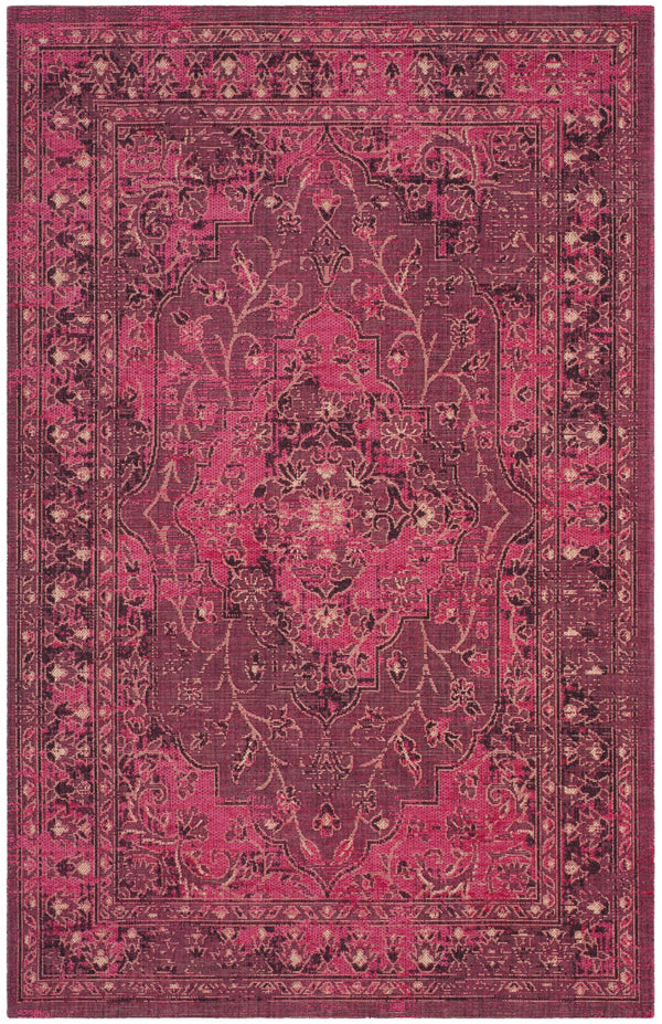 Safavieh Palazzo 128 Power Loomed 35% Polypropylene/27% Jute/25% Acrylic/10% Polyester Traditional Rug PAL128-9033-4