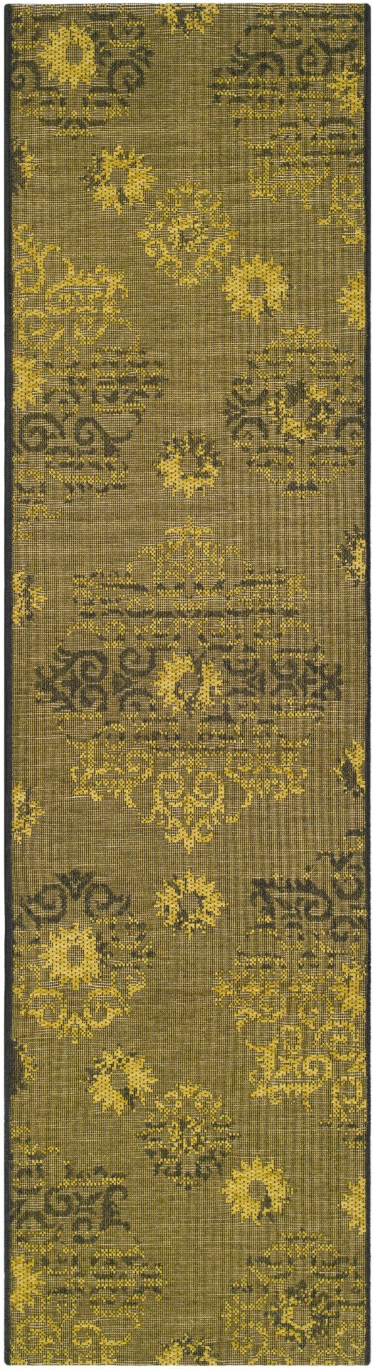 Safavieh Palazzo Power Loomed 35% Polypropylene/27% Jute/25% Acrylic/10% Polyester Traditional Rug PAL129-56C10-4