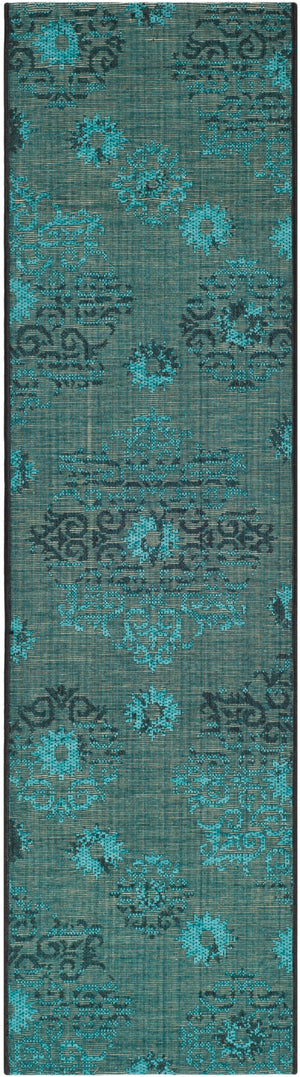 Safavieh Palazzo Power Loomed 35% Polypropylene/27% Jute/25% Acrylic/10% Polyester Traditional Rug PAL129-56C4-3