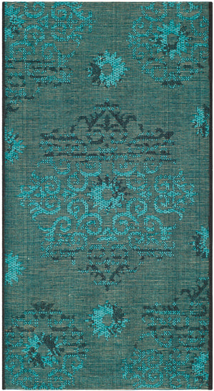 Safavieh Palazzo Power Loomed 35% Polypropylene/27% Jute/25% Acrylic/10% Polyester Traditional Rug PAL129-56C4-2