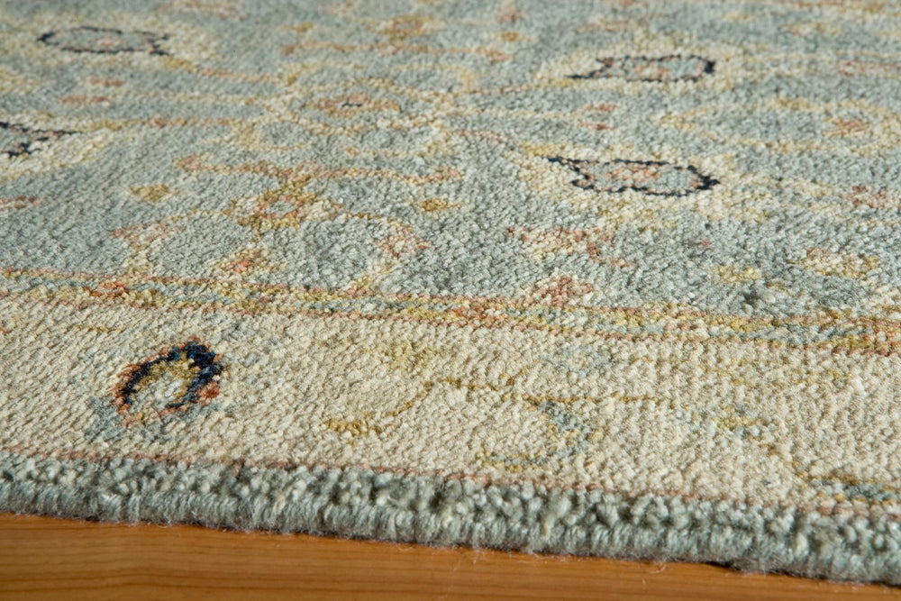 Momeni Palace PC-02 Hand Knotted Traditional Oriental Indoor Area Rug Light Blue 8'6" x 11'6" PALACPC-02LBL86B6