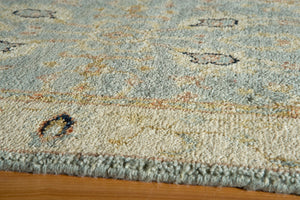 Momeni Palace PC-02 Hand Knotted Traditional Oriental Indoor Area Rug Light Blue 8'6" x 11'6" PALACPC-02LBL86B6