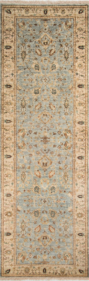 Momeni Palace PC-02 Hand Knotted Traditional Oriental Indoor Area Rug Light Blue 8'6" x 11'6" PALACPC-02LBL86B6