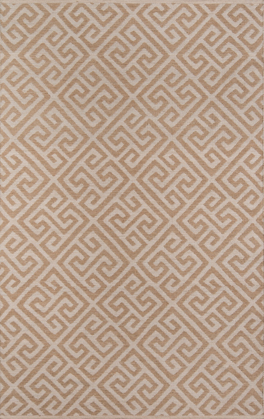 Momeni Madcap Cottage Palm Beach PAM-4 Hand Woven Contemporary Geometric Indoor/Outdoor Area Rug Brown 9'6" x 13'6" PAMBEPAM-4BRN96D6