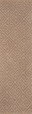 Momeni Madcap Cottage Palm Beach PAM-4 Hand Woven Contemporary Geometric Indoor/Outdoor Area Rug Brown 9'6" x 13'6" PAMBEPAM-4BRN96D6