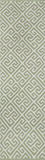 Momeni Madcap Cottage Palm Beach PAM-4 Hand Woven Contemporary Geometric Indoor/Outdoor Area Rug Green 9'6" x 13'6" PAMBEPAM-4GRN96D6