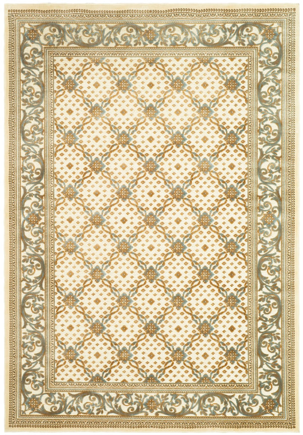 Safavieh Par04 Power Loomed 75% Viscose/18% Polyester/7% Cotton Traditional Rug PAR04-404-3