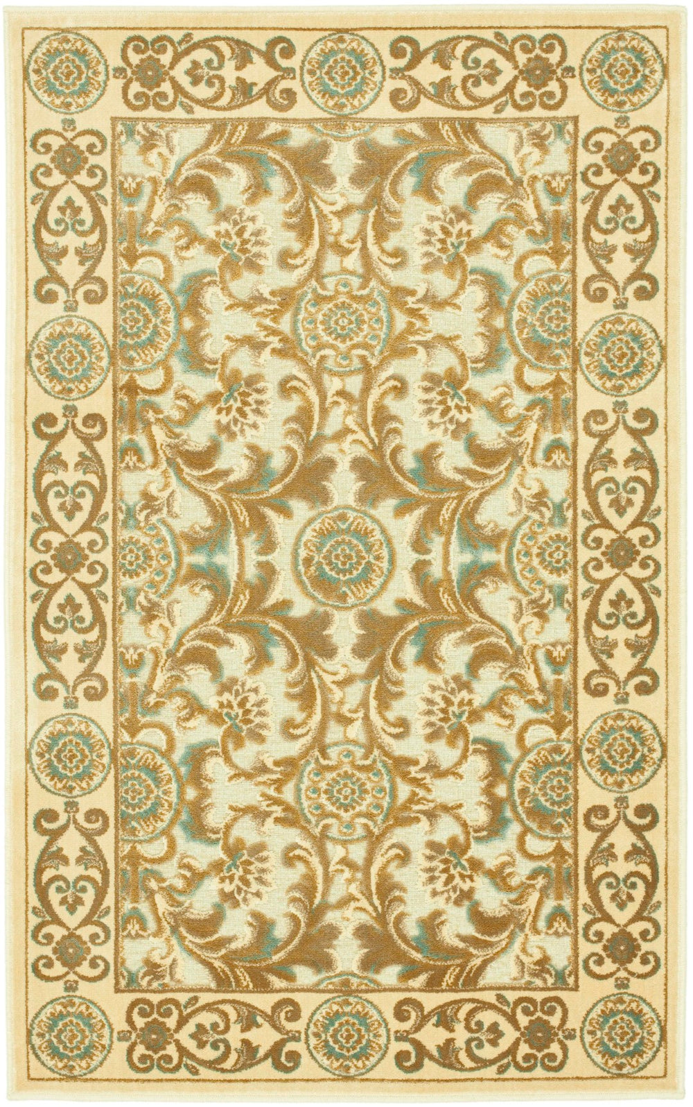 Safavieh Par08 Power Loomed 75% Viscose/18% Polyester/7% Cotton Traditional Rug PAR08-202-24