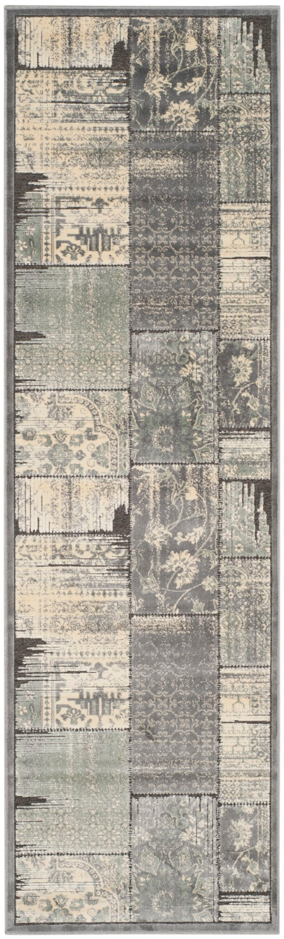 Safavieh Par100 Power Loomed 75% Viscose/18% Polyester/7% Cotton Transitional Rug PAR100-730-27