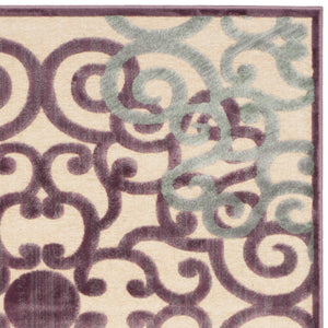 Safavieh Jamie Drake Power Loomed 75% Viscose/18% Polyester/7% Cotton Country & Floral Rug PAR102-840-38