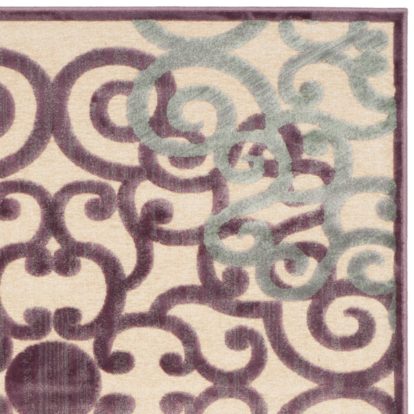 Safavieh Jamie Drake Power Loomed 75% Viscose/18% Polyester/7% Cotton Country & Floral Rug PAR102-840-38