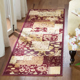 Safavieh Par129 Power Loomed 75% Viscose/18% Polyester/7% Cotton Transitional Rug PAR129-220-28