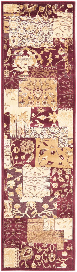 Safavieh Par129 Power Loomed 75% Viscose/18% Polyester/7% Cotton Transitional Rug PAR129-220-28