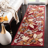 Safavieh Jamie Drake Power Loomed 75% Viscose/18% Polyester/7% Cotton Country & Floral Rug PAR148-220-28