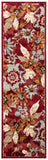 Safavieh Jamie Drake Power Loomed 75% Viscose/18% Polyester/7% Cotton Country & Floral Rug PAR148-220-28