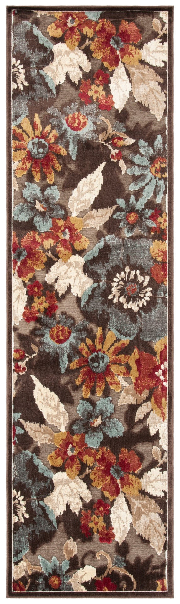 Safavieh Jamie Drake Power Loomed 75% Viscose/18% Polyester/7% Cotton Country & Floral Rug PAR148-330-28