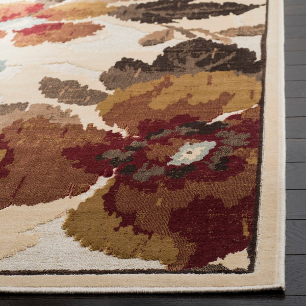 Safavieh Jamie Drake Power Loomed 75% Viscose/18% Polyester/7% Cotton Country & Floral Rug PAR148-404-38