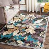 Safavieh Jamie Drake Power Loomed 75% Viscose/18% Polyester/7% Cotton Country & Floral Rug PAR148-770-28