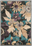Safavieh Jamie Drake Power Loomed 75% Viscose/18% Polyester/7% Cotton Country & Floral Rug PAR148-770-28