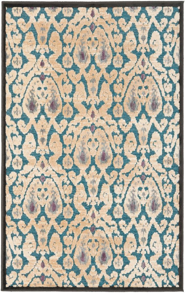 Safavieh David Easton Power Loomed 75% Viscose/18% Polyester/7% Cotton Traditional Rug PAR157-2370-3