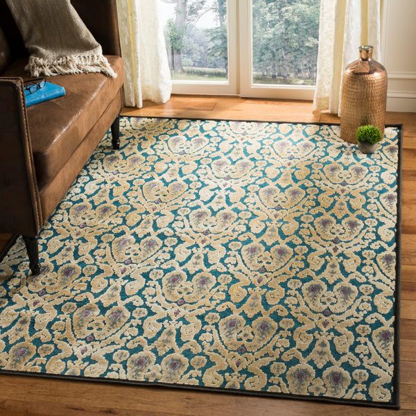 Safavieh David Easton Power Loomed 75% Viscose/18% Polyester/7% Cotton Traditional Rug PAR157-2370-3