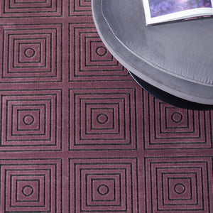 Safavieh Jamie Drake Power Loomed 75% Viscose/18% Polyester/7% Cotton Solid & Tonal Rug PAR161-830-38