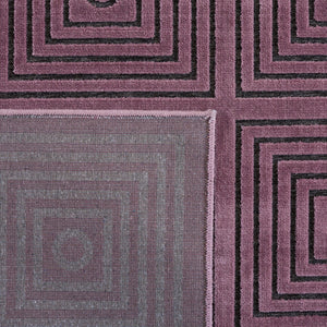 Safavieh Jamie Drake Power Loomed 75% Viscose/18% Polyester/7% Cotton Solid & Tonal Rug PAR161-830-38