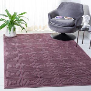 Safavieh Jamie Drake Power Loomed 75% Viscose/18% Polyester/7% Cotton Solid & Tonal Rug PAR161-830-38