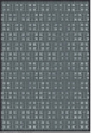 Safavieh Jamie Drake Power Loomed 75% Viscose/18% Polyester/7% Cotton Solid & Tonal Rug PAR166-330-38