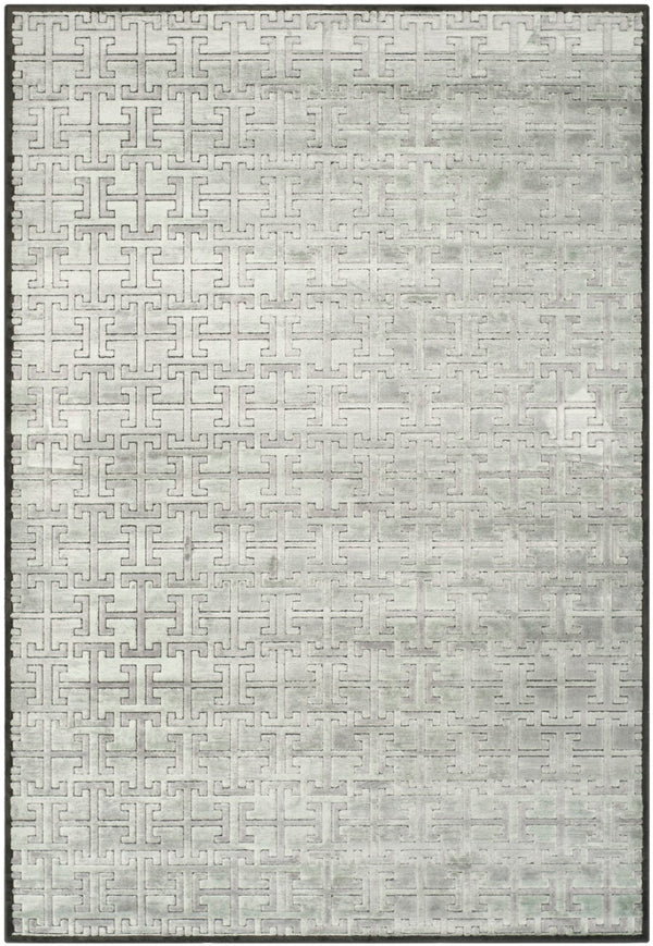 Safavieh Jamie Drake Power Loomed 75% Viscose/18% Polyester/7% Cotton Solid & Tonal Rug PAR166-330-38