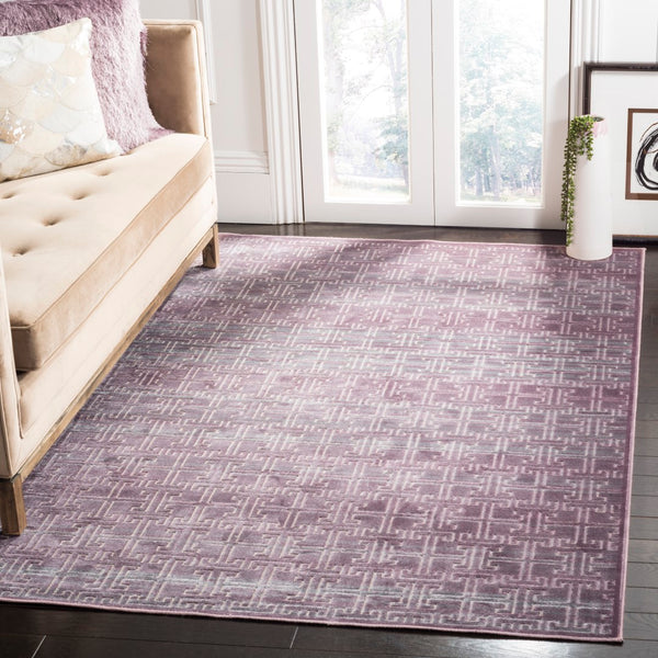 Safavieh Jamie Drake Power Loomed 75% Viscose/18% Polyester/7% Cotton Solid & Tonal Rug PAR166-840-24